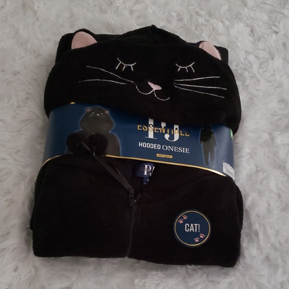 Medium Cat Hooded Onesie